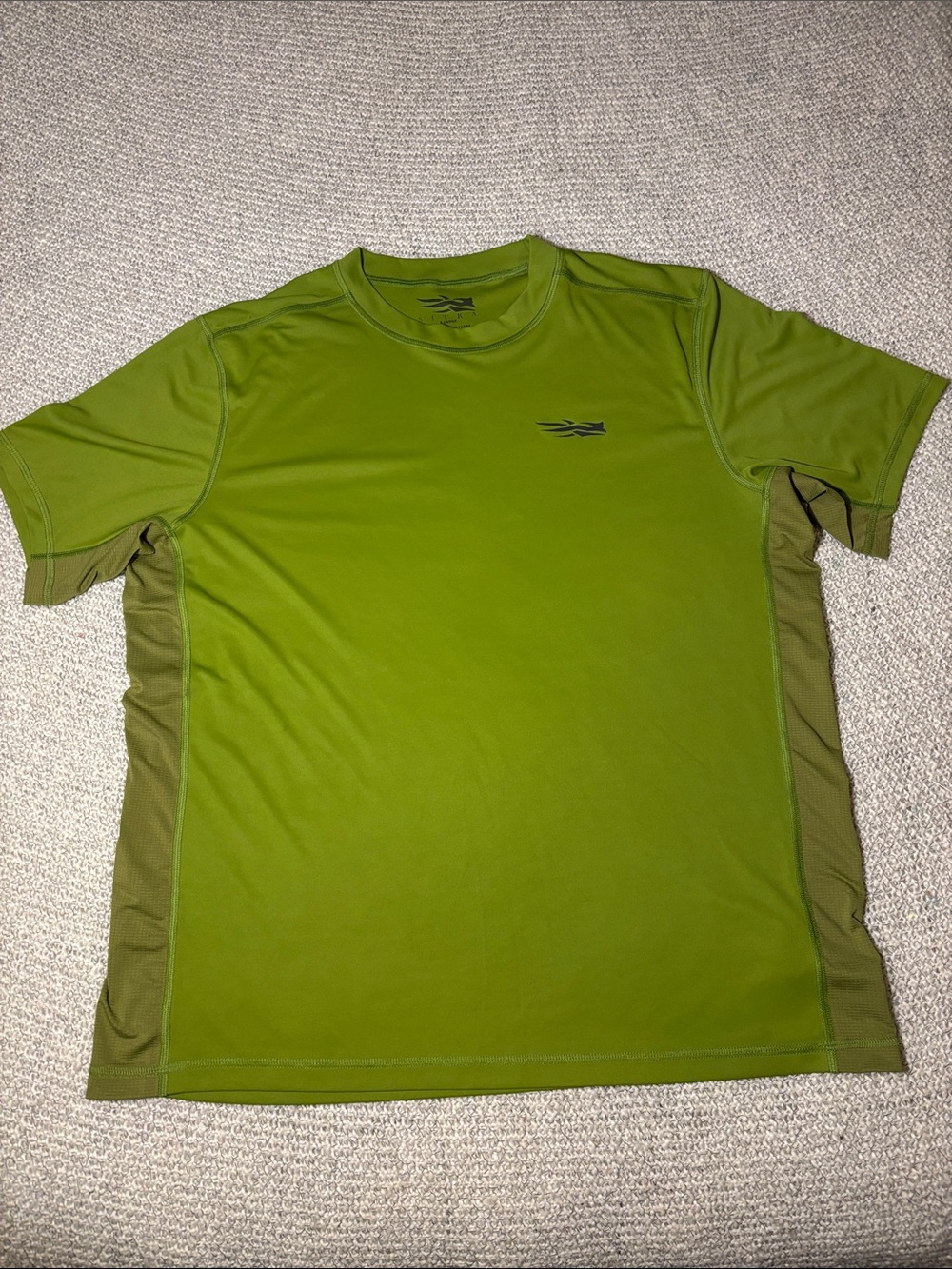 Sitka Gear Men's XL Redline Performance Short Sleeve Shirt - Green